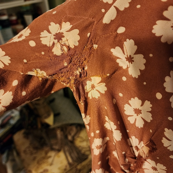 USED BOTTEGA VENETA SILK DRESS - Picture 13 of 17